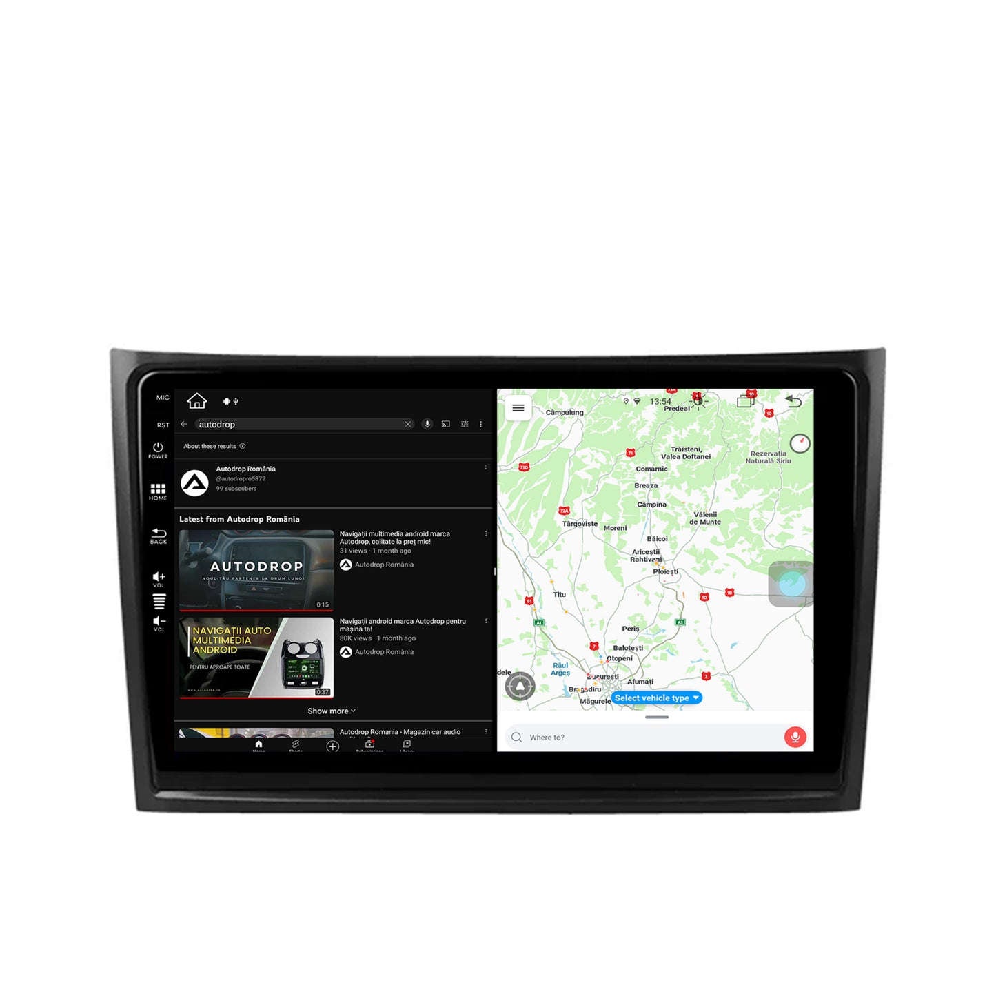 Navigatie Volvo XC90 (2002-2014), Android, Z-Octacore / 8GB RAM + 256GB ROM, 10.1 Inch - AD-BGZ10008+AD-BGRKIT393