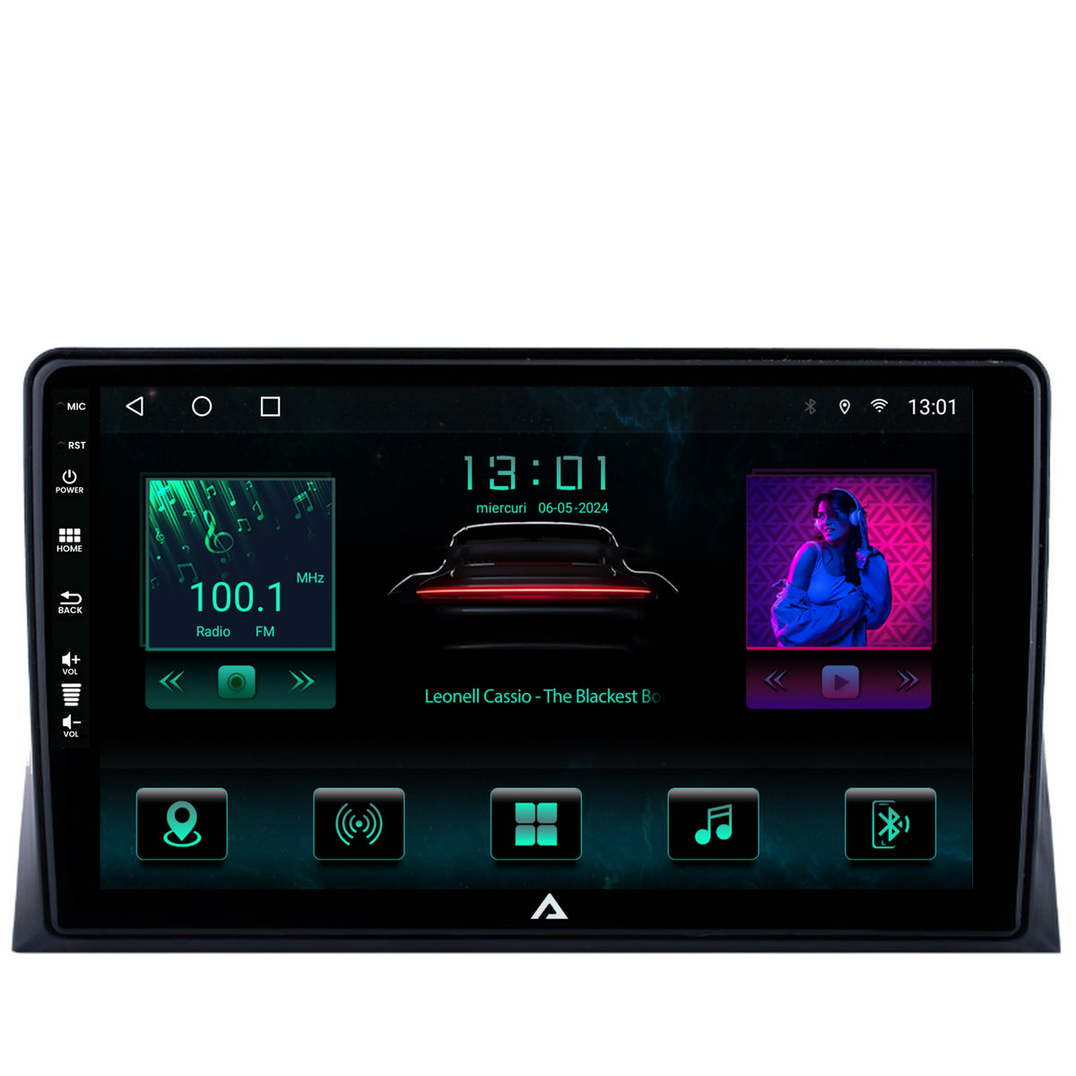 Navigatie VW Multivan T5 (2003-2015), Android, A-Octacore / 4GB RAM + 64GB ROM, 9 Inch - AD-BGA9004+AD-BGRKIT025T5