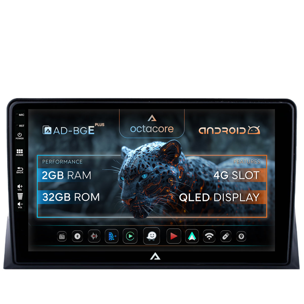Navigatie VW Multivan T5 (2003-2015), Android, E-Octacore / 2GB RAM + 32GB ROM, 9 Inch - AD-BGE9002+AD-BGRKIT025T5