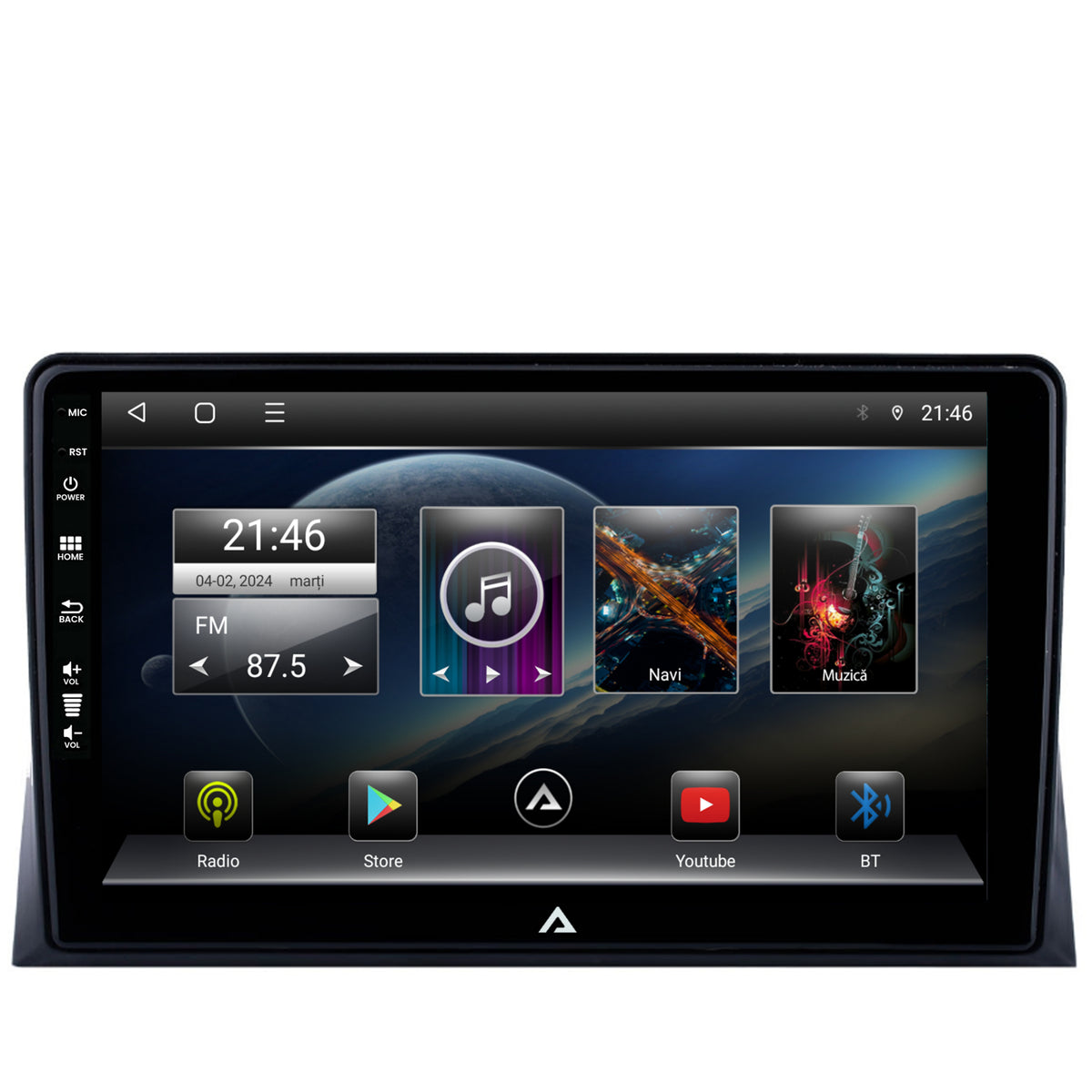Navigatie VW Multivan T5 (2003-2015), Android, P-Octacore / 2GB RAM + 32GB ROM, 9 Inch - AD-BGP9002+AD-BGRKIT025T5