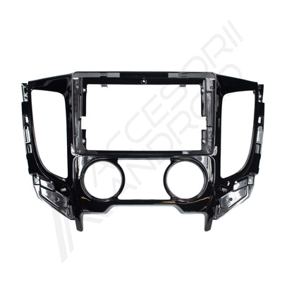 KIT Complet Rama Adaptoare + Cablaj Autodrop Mitsubishi L200 (Clima manuala) (2015+) pentru Navigatie Multimedia Android 9 inch