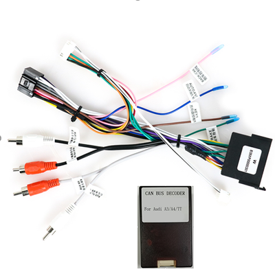 Cablaj Alimentare / Conector Adaptor si Canbus Audi A3/A4/A6/TT pentru navigatii Android
