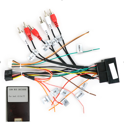 Cablaj Alimentare / Conector Adaptor si Canbus Audi A3/A4/A6/TT pentru navigatii Android