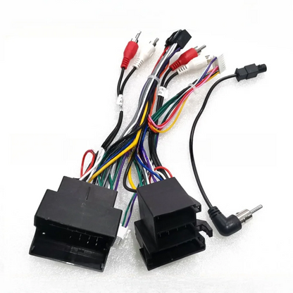 KIT Complet Rama Adaptoare + Cablaj Autodrop Audi A4 (2002-2008) pentru Navigatie Multimedia Android 9 inch