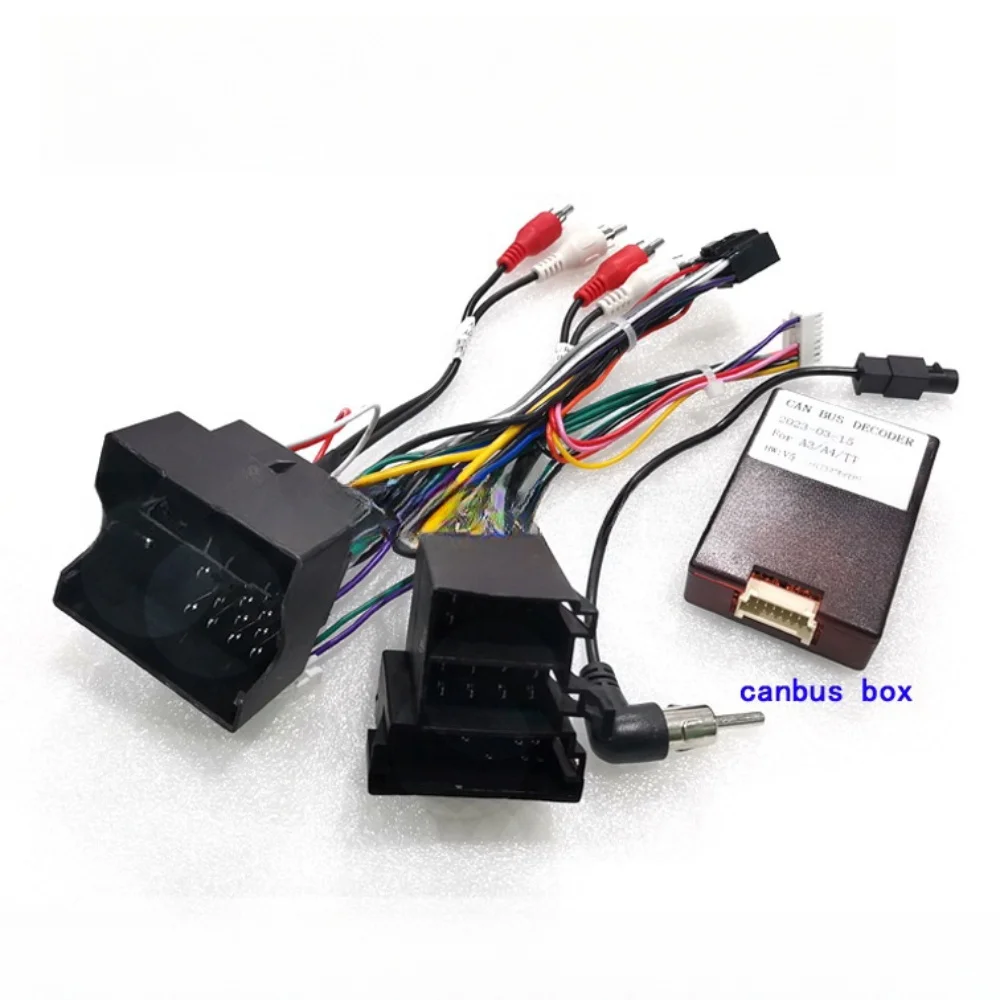 KIT Complet Rama Adaptoare + Cablaj Autodrop Audi TT pentru Navigatie Multimedia Android 9 inch