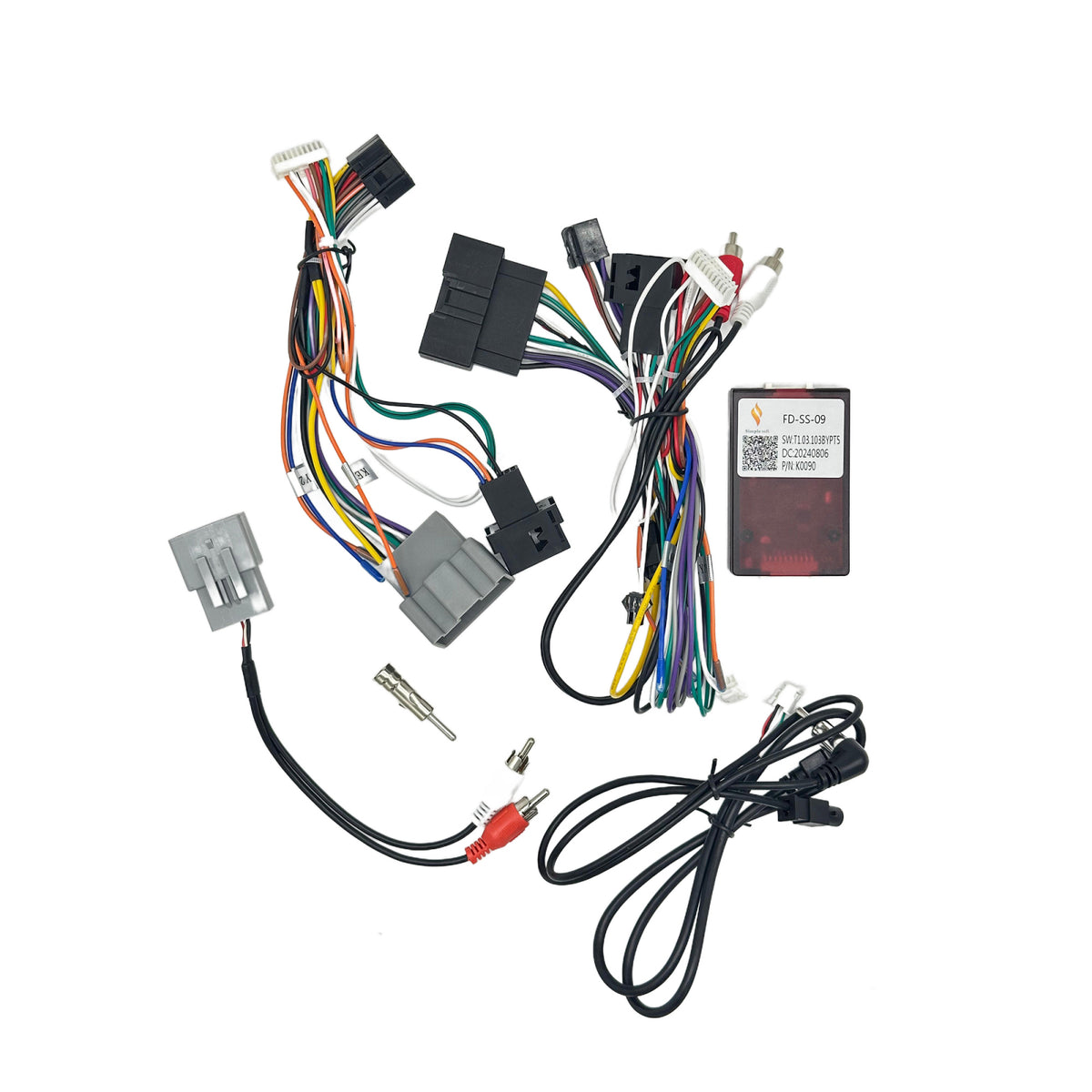 Cablaj alimentare cu CANBUS, Ford Fiesta (2009-2013), compatibil cu navigație Android 16 pini
