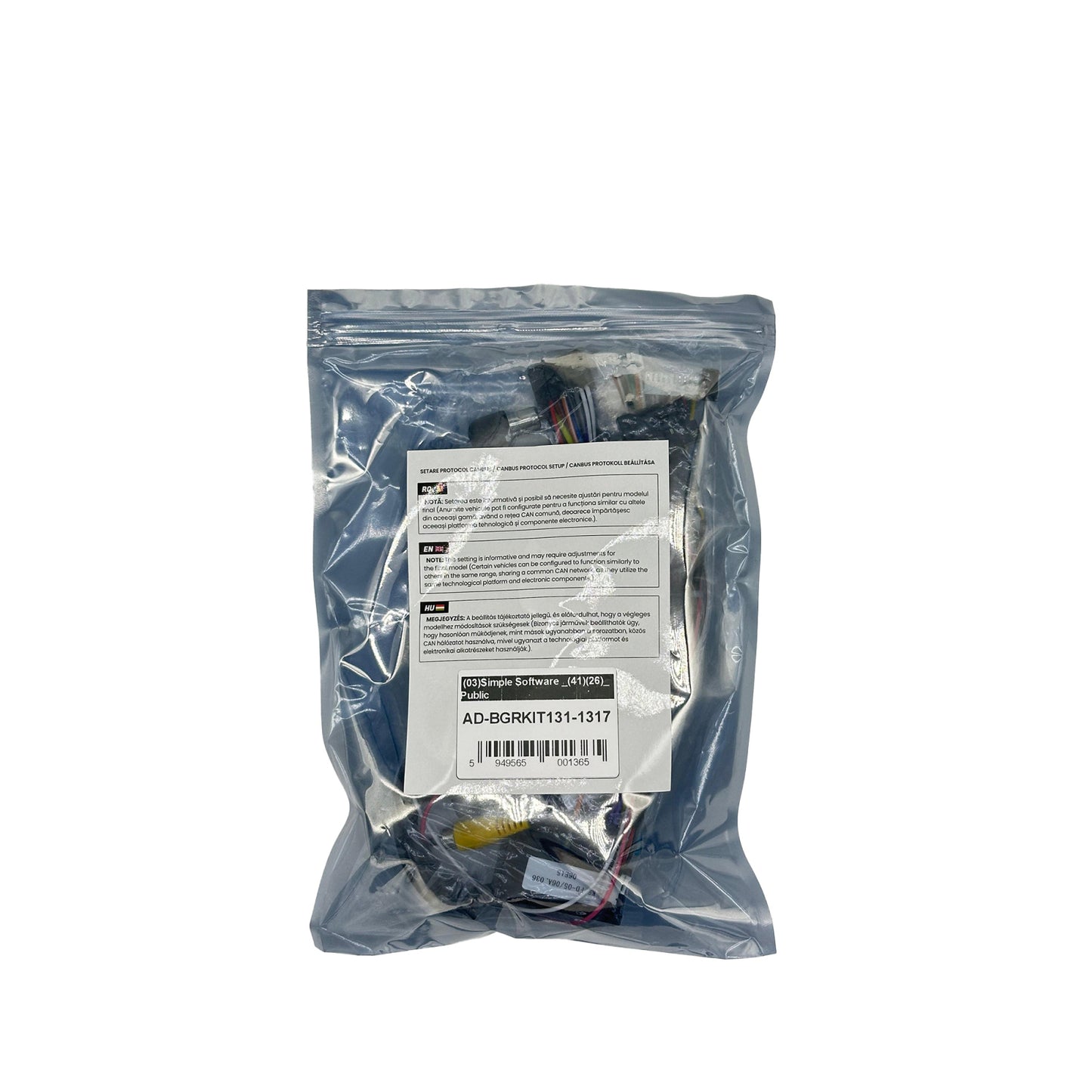 Cablaj multimedia Cablaj adaptor Autodrop Ford Fiesta (2013-2017) pentru Navigații multimedia Android