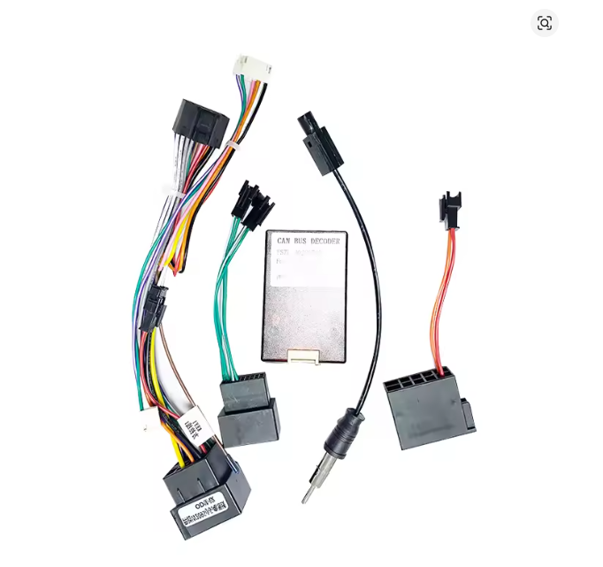 KIT Complet Rama Adaptoare + Cablaj Autodrop Mercedes Benz W209-W203 pentru Navigatie Multimedia Android 9 inch