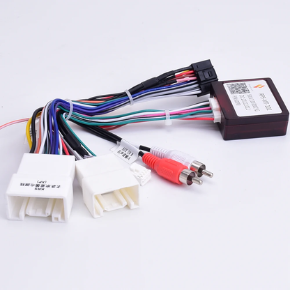 Cablaj multimedia Cablaj adaptor Autodrop Mitsubishi Outlander (Rockford - Amplificare) (2008-2013) pentru Navigații multimedia Android - Copie