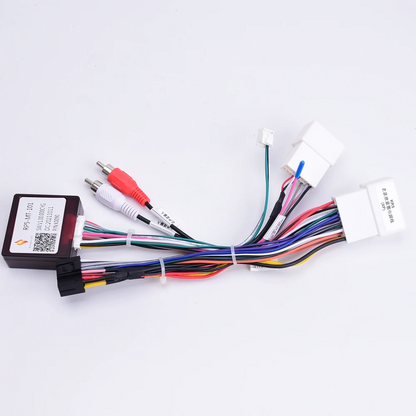 Cablaj multimedia Cablaj adaptor Autodrop Mitsubishi Outlander (Rockford - Amplificare) (2008-2013) pentru Navigații multimedia Android - Copie