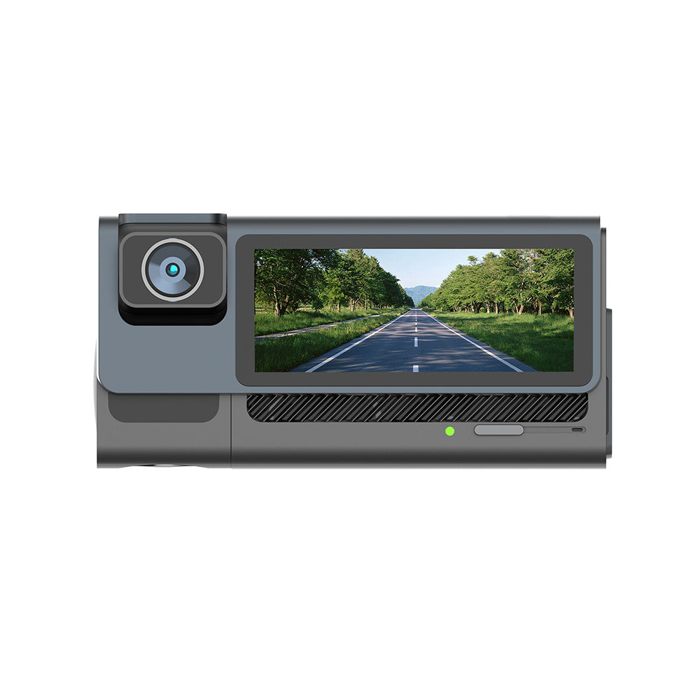 Camera auto DVR MOSERA T3 PLUS 4G Cloud 3CH, 4K Sony IMX415 + interior 1080P + camera spate 1080P, GPS, WiFi 6, ecran touch IPS 3”, Night Vision, monitorizare live