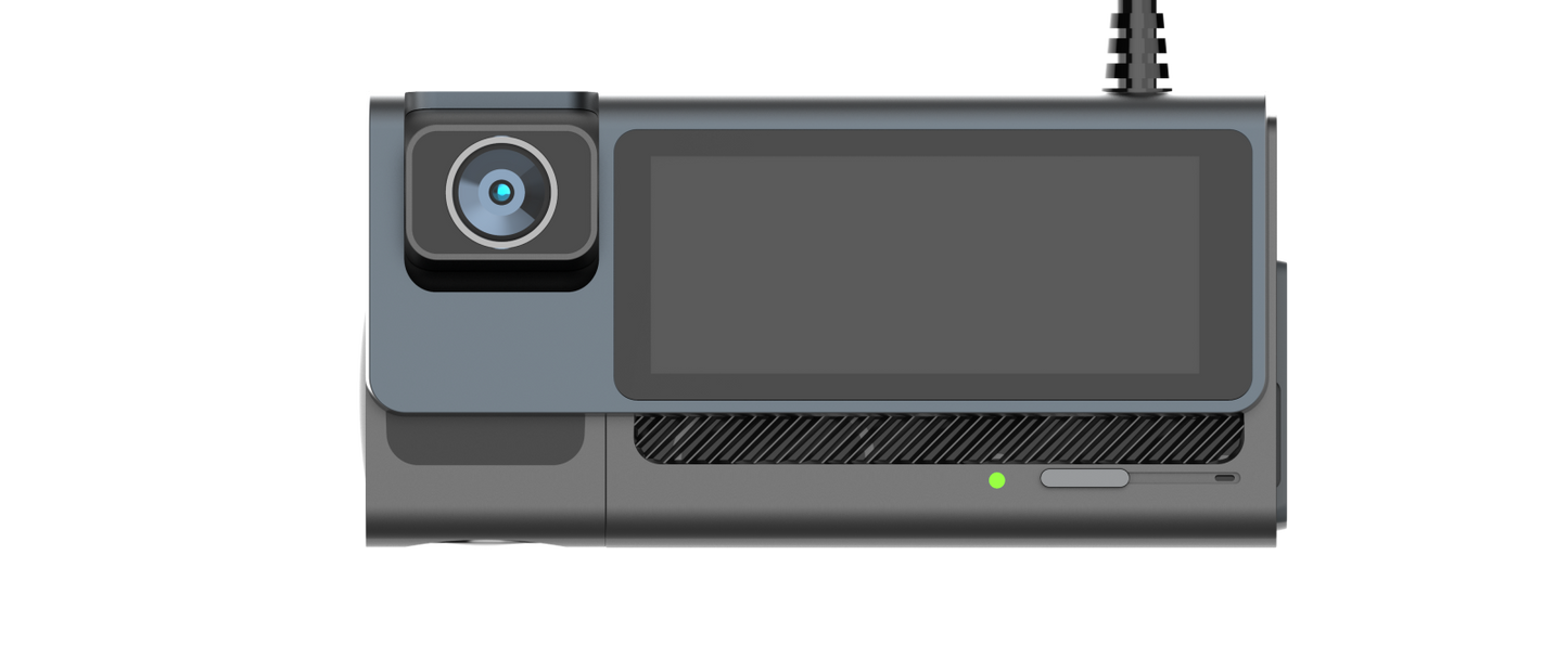 Camera auto DVR MOSERA T3 PLUS 4G Cloud 3CH, 4K Sony IMX415 + interior 1080P + camera spate 1080P, GPS, WiFi 6, ecran touch IPS 3”, Night Vision, monitorizare live