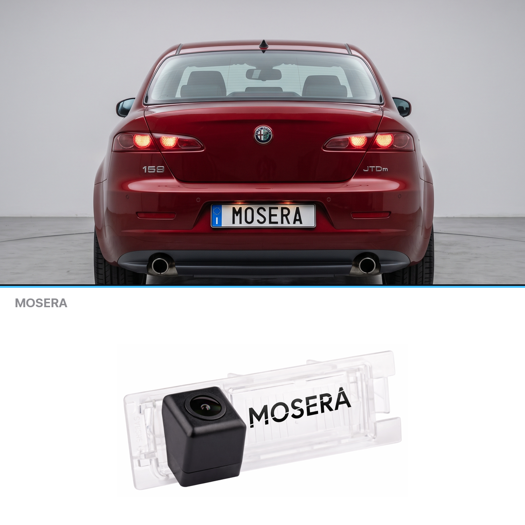 Cameră marșarier Alfa Romeo 159 2005-2012 AHD 1080P/NTSC MOSERA