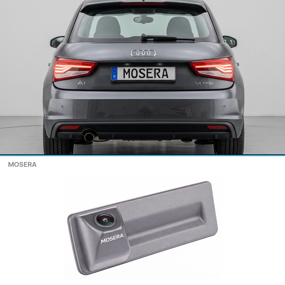 Camera Marsarier in Maner Audi A1 - AHD 1080P / NTSC, Unghi 155 Grade, MOSERA