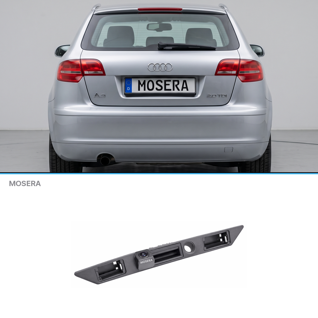 Cameră marșarier Audi A3 8P 2003-2012 AHD 1080P/NTSC MOSERA