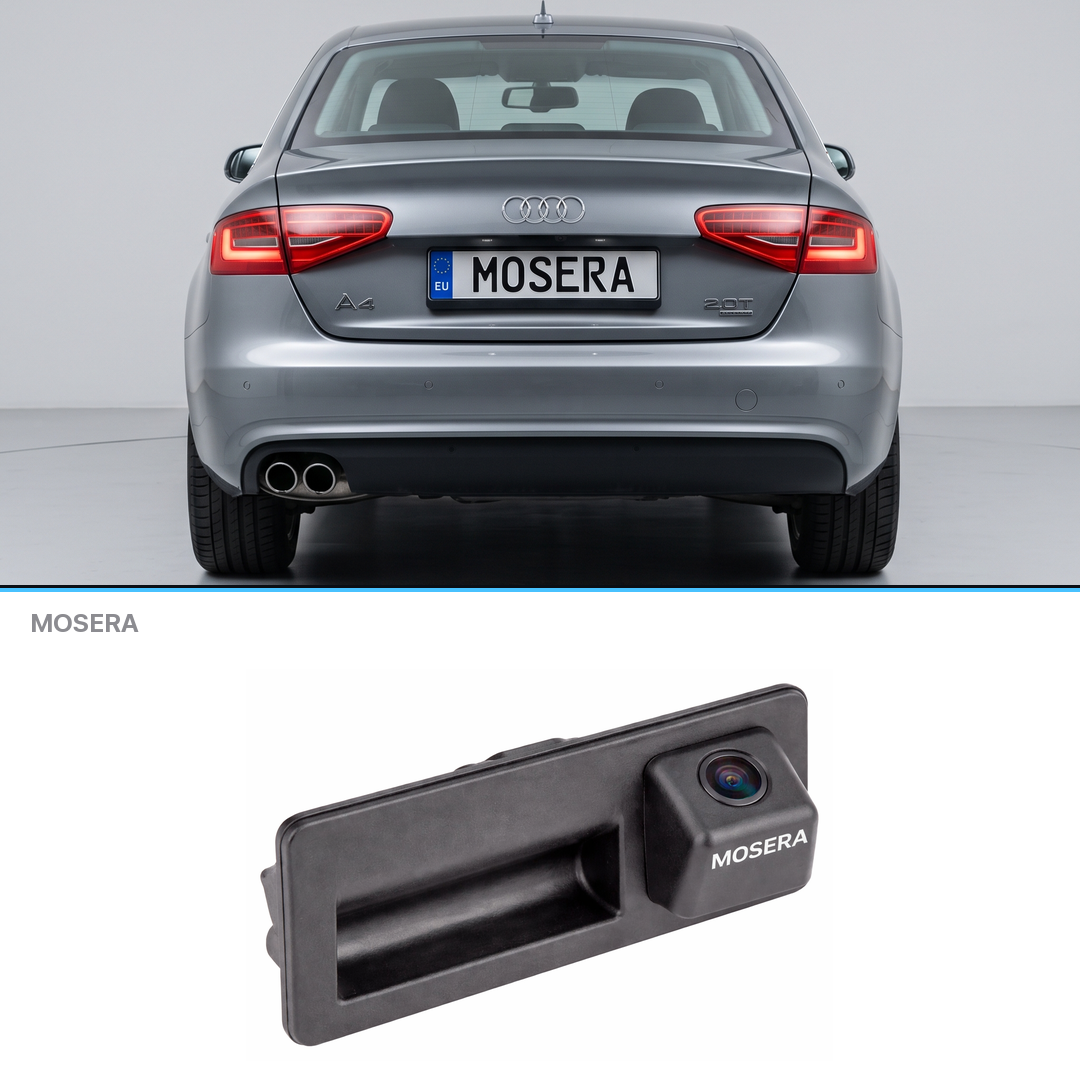 Cameră marșarier Audi A4 B8 2007-2015 AHD 1080P/NTSC MOSERA