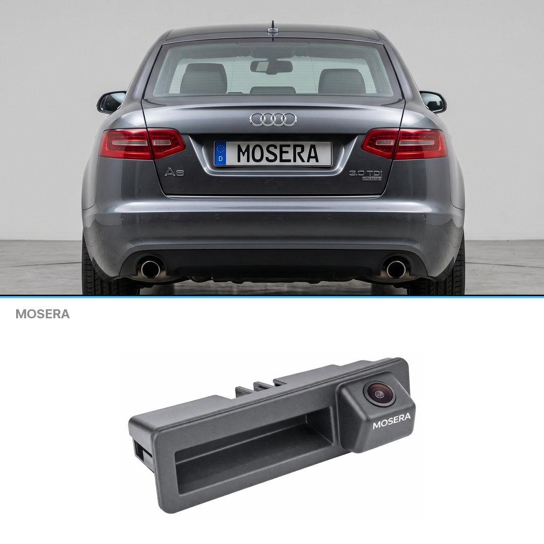 Cameră marșarier Audi A6 C6 2004-2011 AHD 1080P/NTSC MOSERA