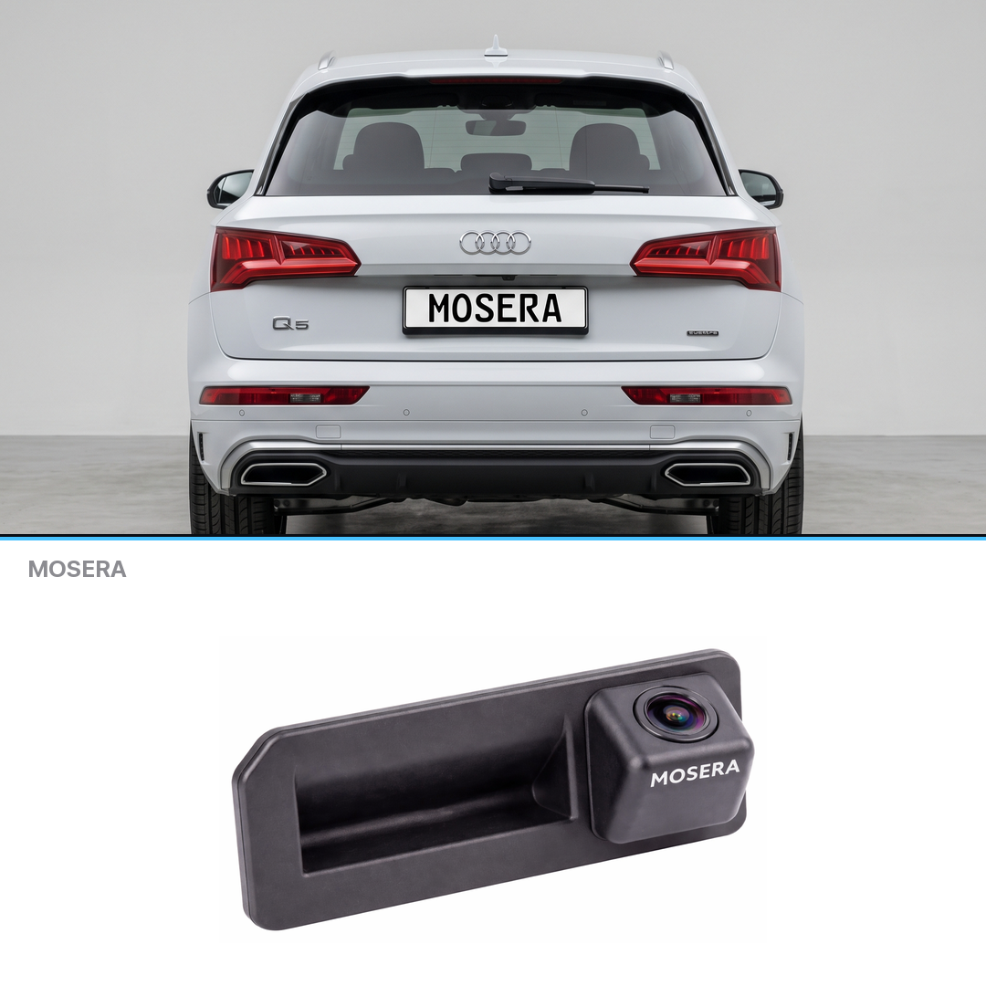 Cameră marșarier Audi Q5 FY 2017+ în mâner AHD 1080P/NTSC MOSERA