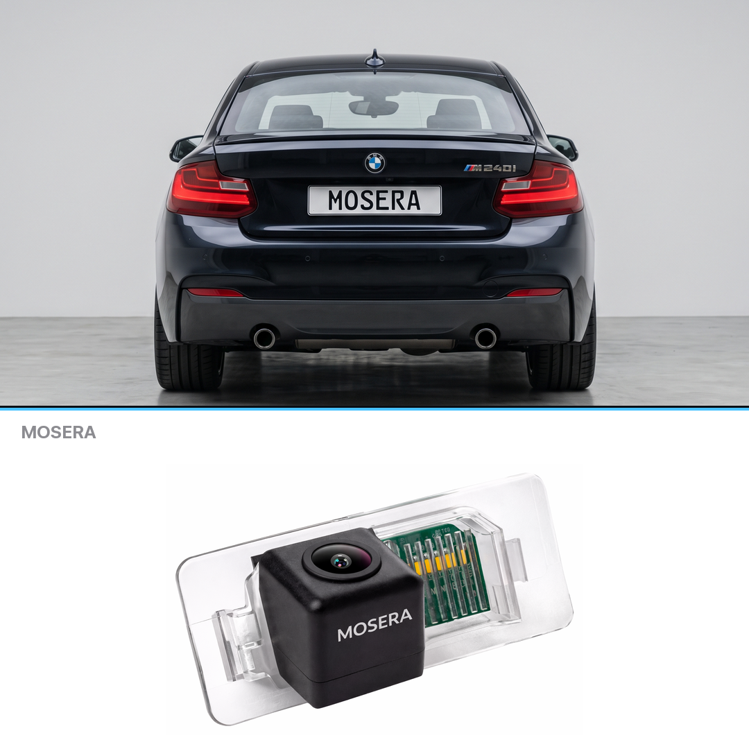 Cameră marșarier BMW Seria 2 F22, F45, F23, F46 2012-2019 AHD 1080P/NTSC MOSERA