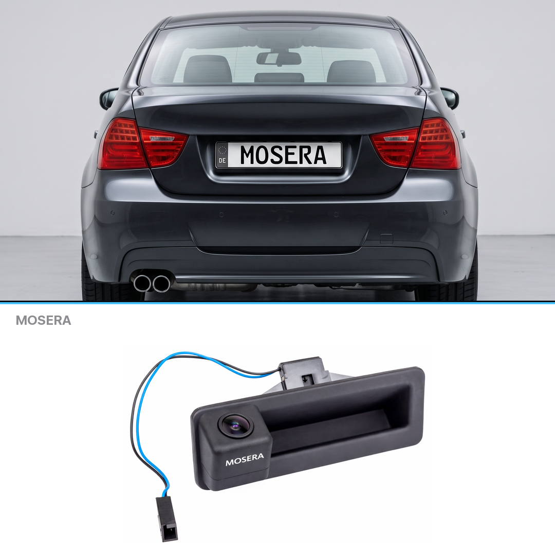Cameră marșarier BMW Seria 3 E90, E91, E92, E93 2004-2012 AHD 1080P/NTSC MOSERA