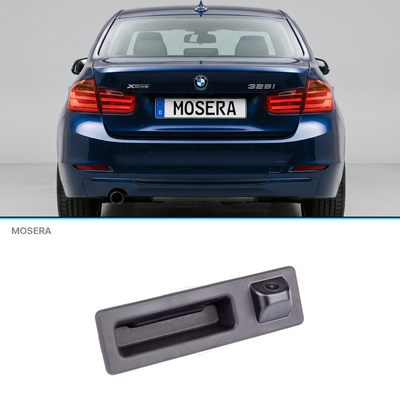 Cameră marșarier BMW Seria 3 Sedan 2011-2017 în mâner AHD 1080P/NTSC MOSERA