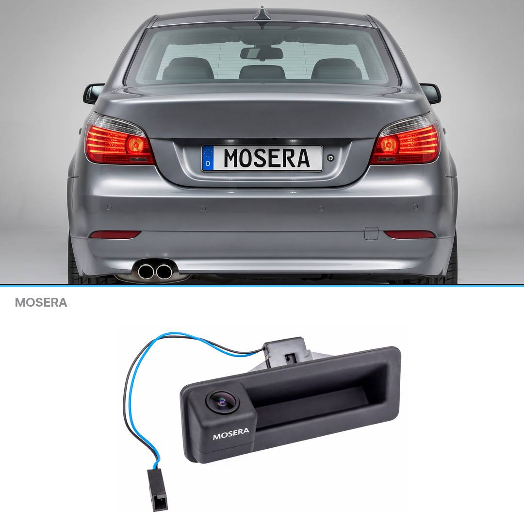 Cameră marșarier BMW Seria 5 E60, E61 2001-2010 AHD 1080P/NTSC MOSERA