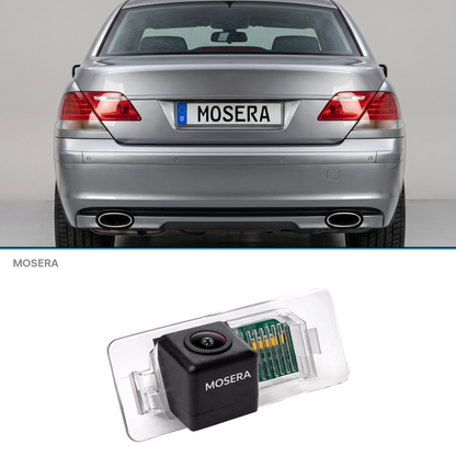 Cameră marșarier BMW Seria 7 E65, E66, E67 2001-2009 AHD 1080P/NTSC MOSERA