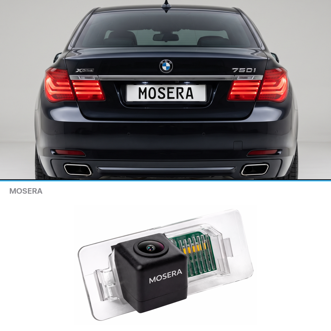 Cameră marșarier BMW Seria 7 F01, F02, F03, F04 2008-2015 AHD 1080P/NTSC MOSERA