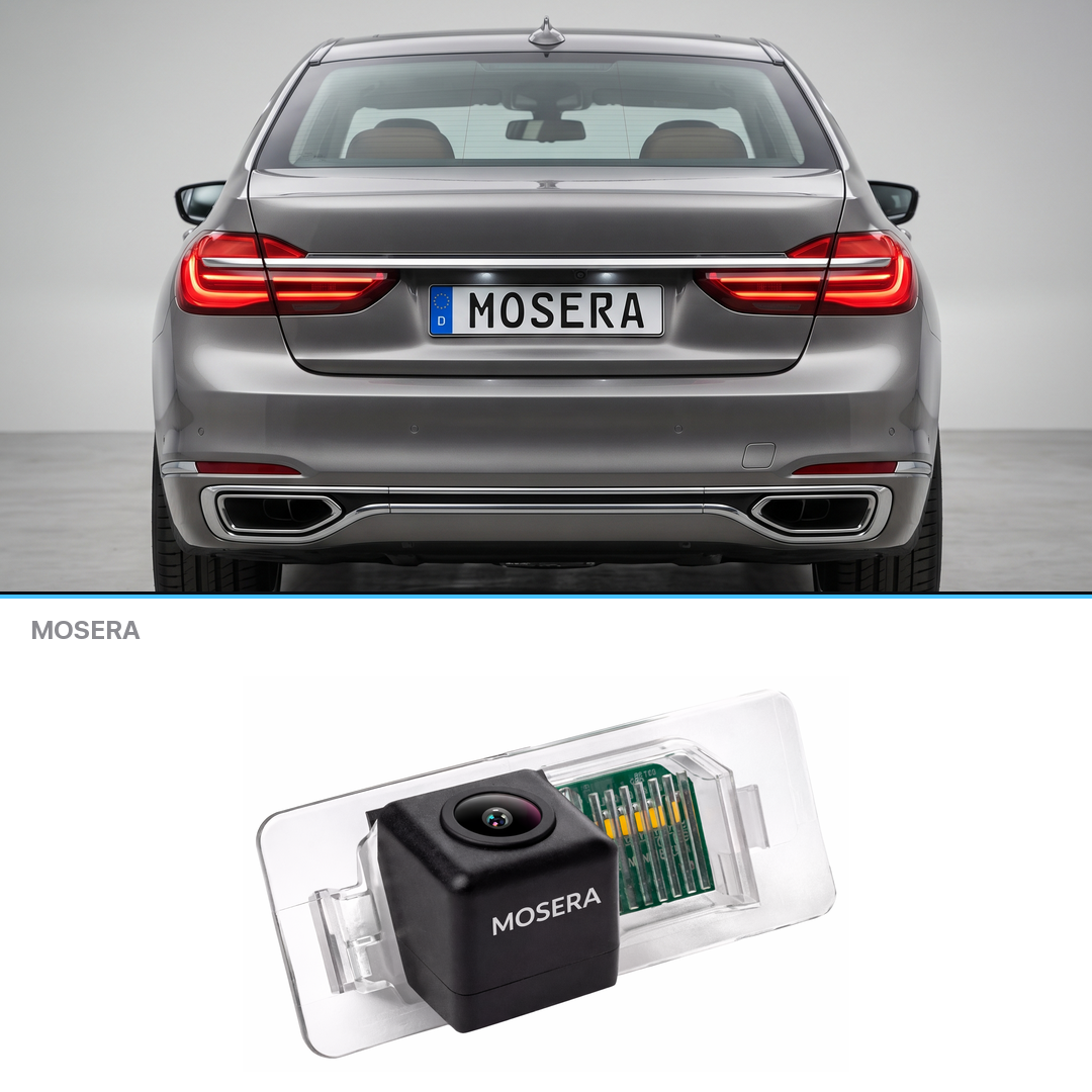 Cameră marșarier BMW Seria 7 G11, G12 2015+ AHD 1080P/NTSC MOSERA