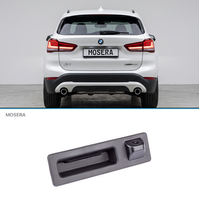 Cameră marșarier BMW X1 2014-2017 în mâner AHD 1080P/NTSC MOSERA