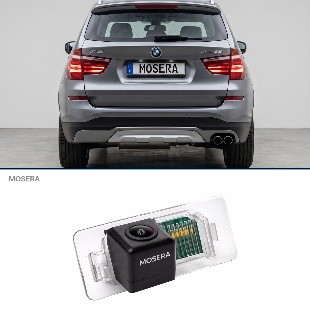 Cameră marșarier BMW X3 F25 2010-2017 AHD 1080P/NTSC MOSERA