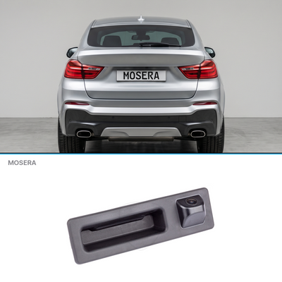 Cameră marșarier BMW X4 2013-2017 în mâner AHD 1080P/NTSC MOSERA