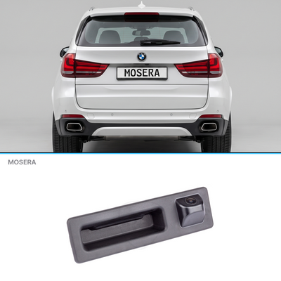 Cameră marșarier BMW X5 2012-2017 în mâner AHD 1080P/NTSC MOSERA