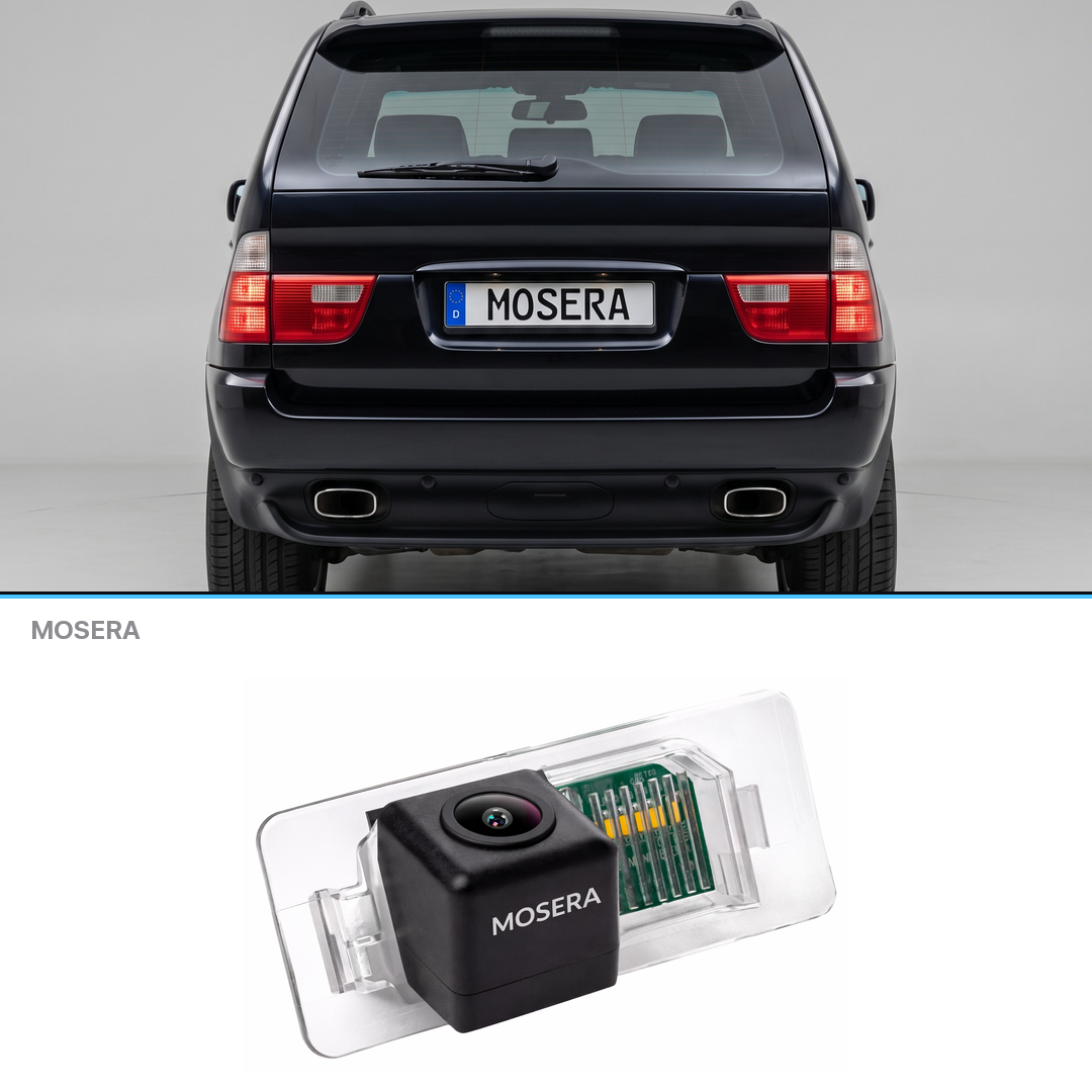 Cameră marșarier BMW X5 E53 2000-2006 AHD 1080P/NTSC MOSERA