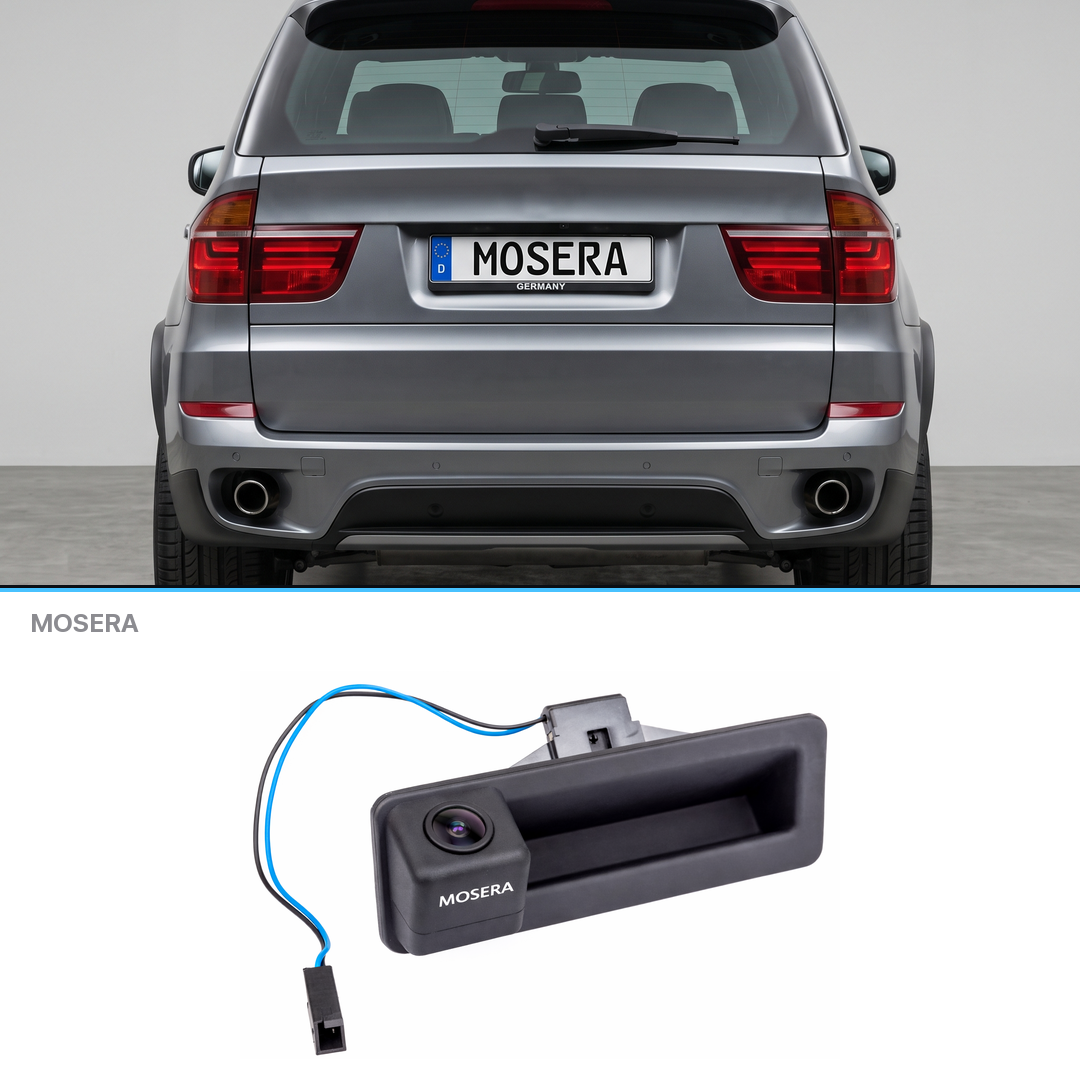 Cameră marșarier BMW X5 E70 2006-2013 AHD 1080P/NTSC MOSERA