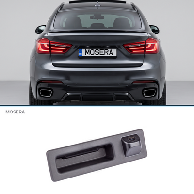 Cameră marșarier BMW X6 2013-2017 în mâner AHD 1080P/NTSC MOSERA