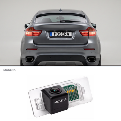 Cameră marșarier BMW X6 E71, E72 2007-2014 AHD 1080P/NTSC MOSERA