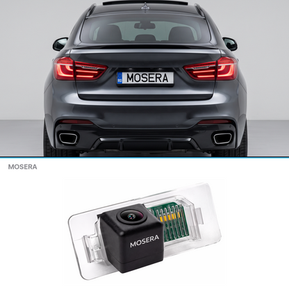 Cameră marșarier BMW X6 F16, F86 2014-2018 AHD 1080P/NTSC MOSERA