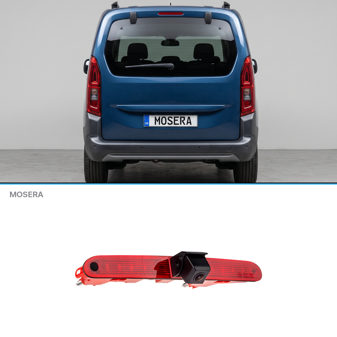 Cameră marșarier Citroën Berlingo 3 2018+ pe stop AHD 1080P/NTSC MOSERA