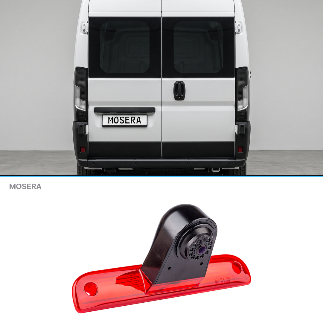 Cameră marșarier dedicată MOSERA pentru Fiat Ducato - Single / Dual
