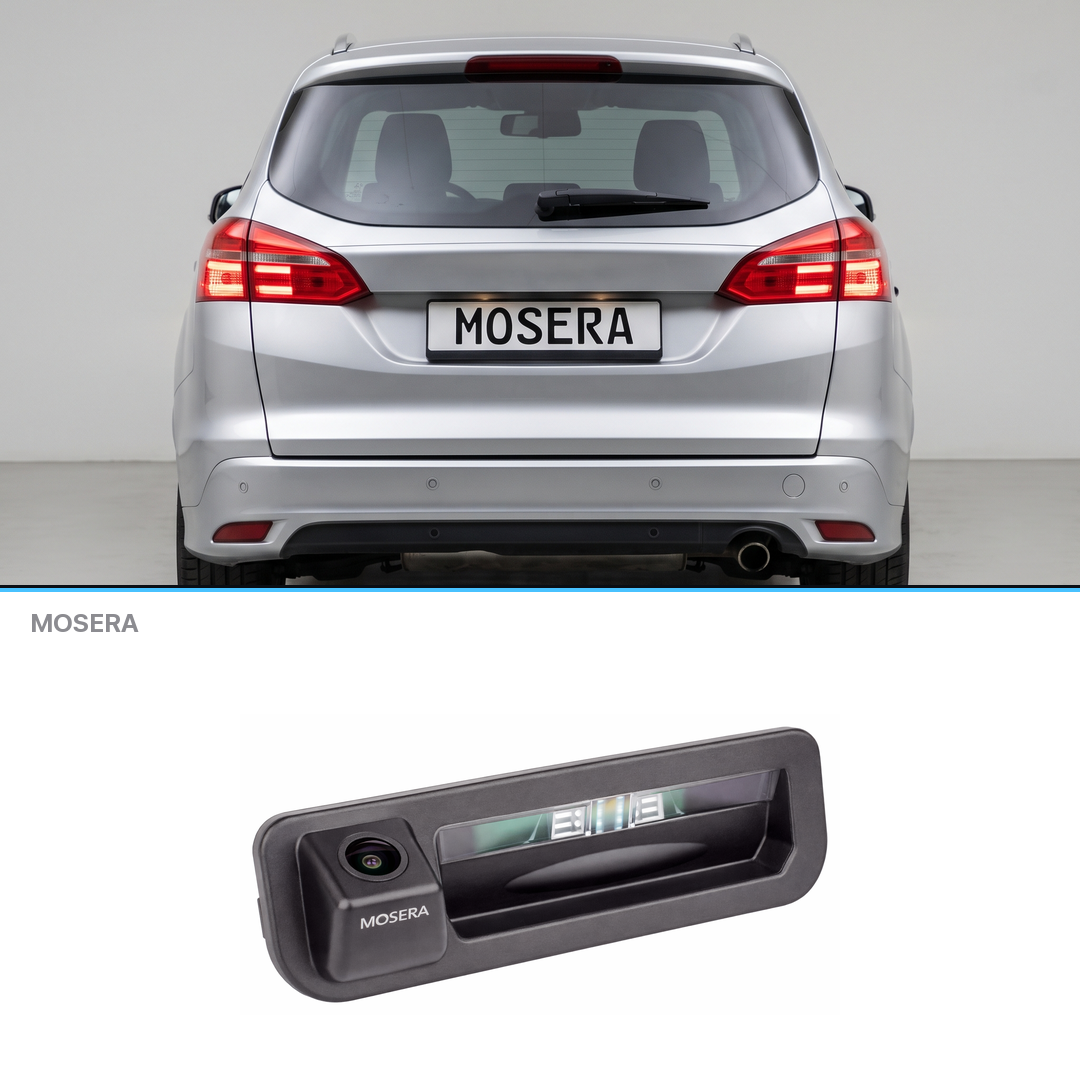 Cameră marșarier Ford Focus Mk3 Combi usa cu balamale 2010-2018 AHD 1080P/NTSC MOSERA