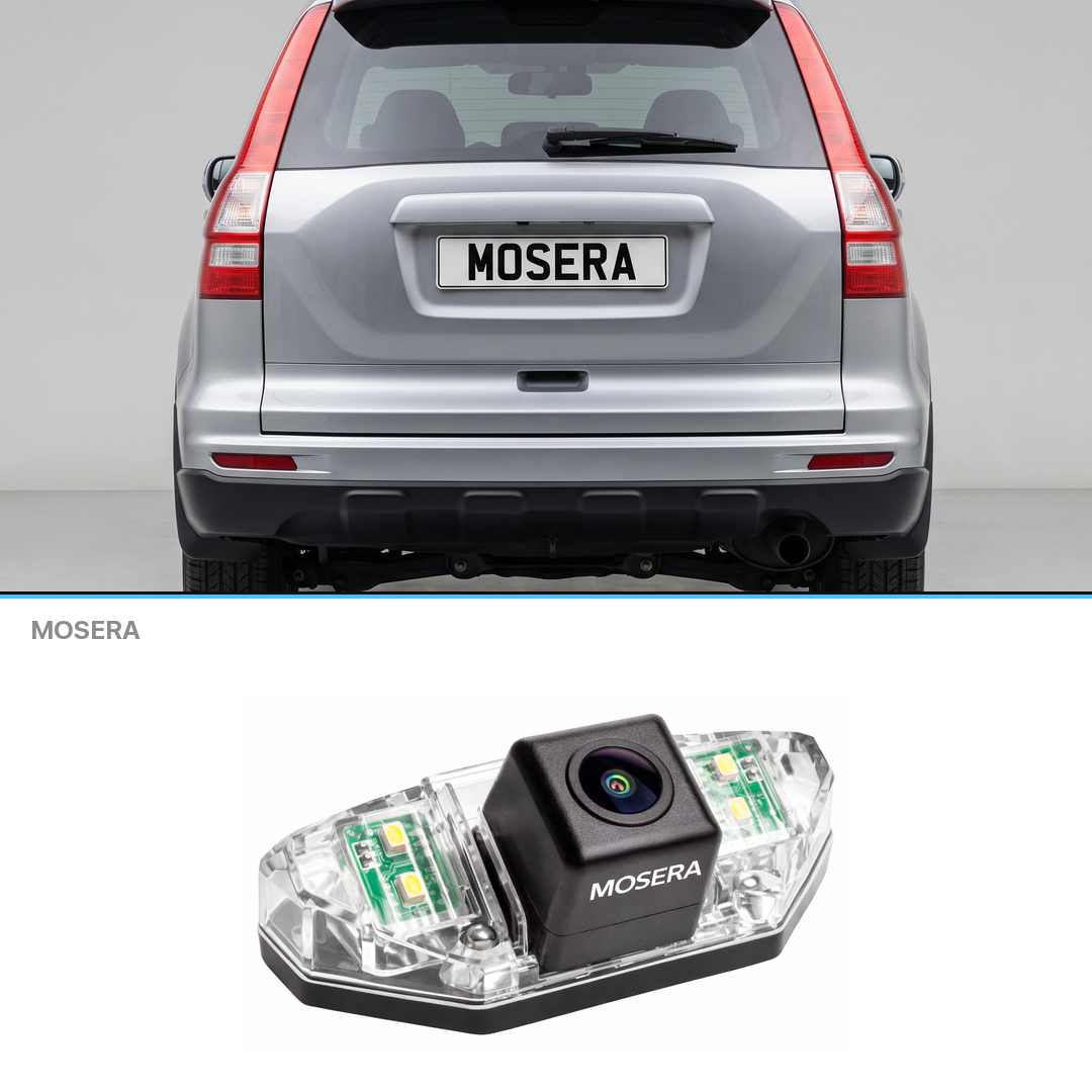 Camera Marsarier Honda CR-V 3 - AHD 1080P / NTSC, Unghi 155 Grade, MOSERA