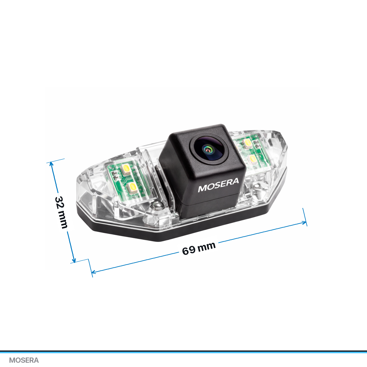 Camera Marsarier Honda CR-V 3 - AHD 1080P / NTSC, Unghi 155 Grade, MOSERA