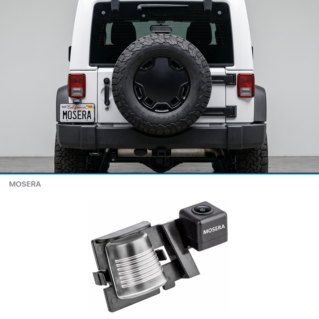 Camera Marsarier Jeep Wrangler JK - AHD 1080P / NTSC, Unghi 155 Grade, MOSERA