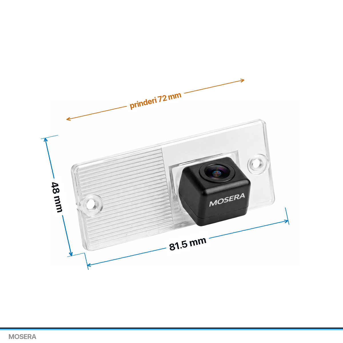 Camera Marsarier Kia Cerato - AHD 1080P / NTSC, Unghi 155 Grade, MOSERA