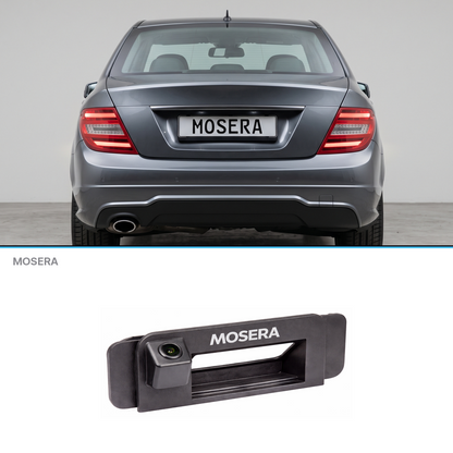 Cameră marșarier Mercedes-Benz Clasa C 2013+ în mâner AHD 1080P/NTSC MOSERA