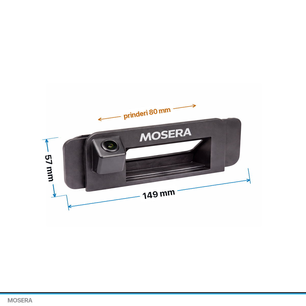 Cameră marșarier Mercedes-Benz Clasa CLA 2013-2019 în mâner AHD 1080P/NTSC MOSERA