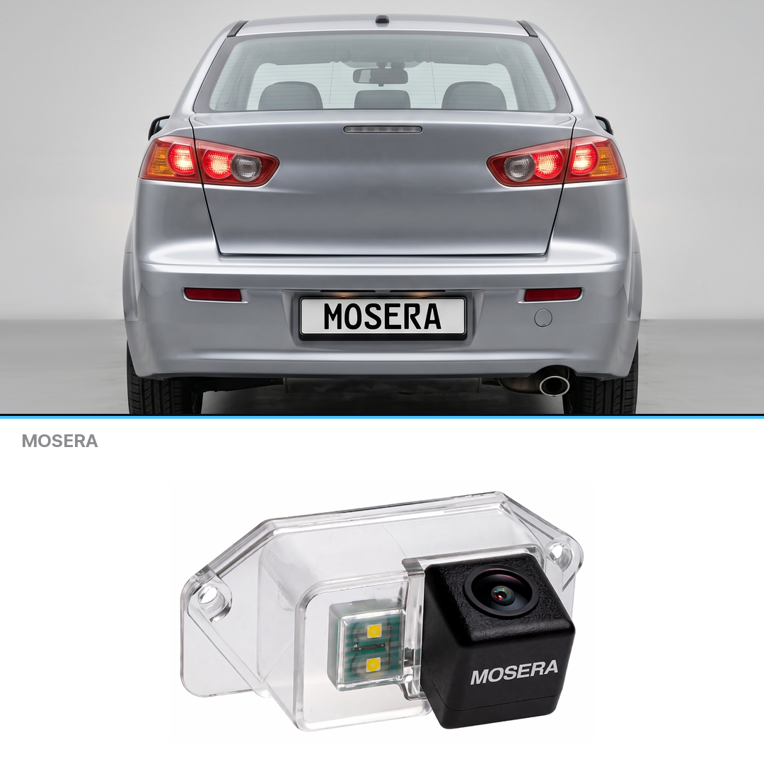 Cameră marșarier Mitsubishi Lancer 2007+ AHD 1080P/NTSC MOSERA