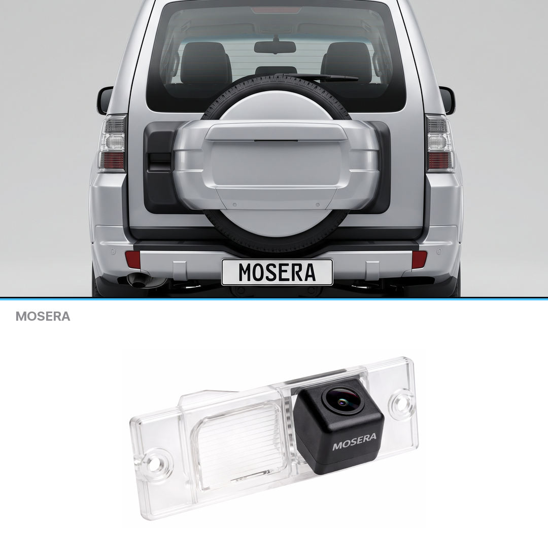 Cameră marșarier Mitsubishi Pajero 4 2006+ AHD 1080P/NTSC MOSERA