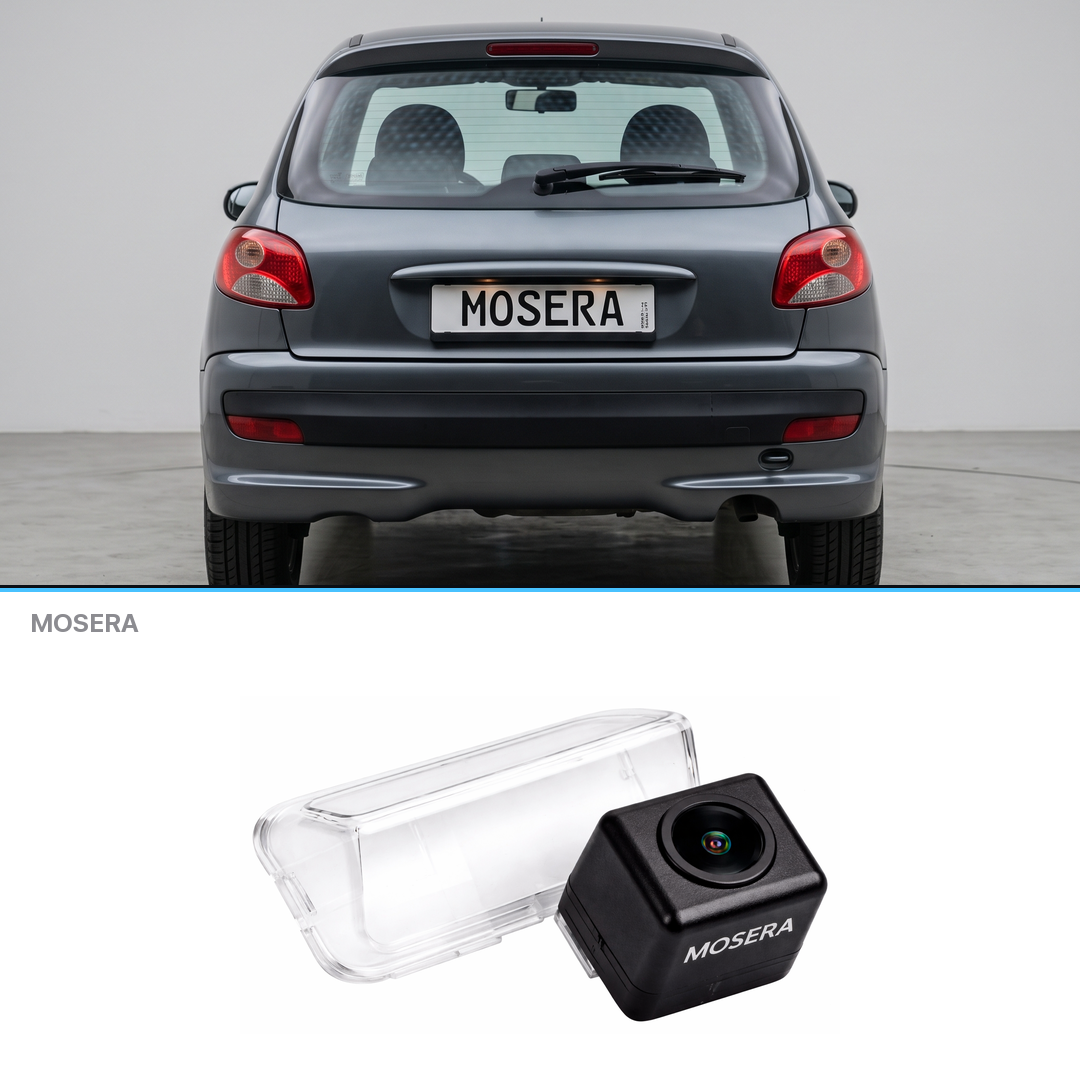 Cameră marșarier Peugeot 206 1998-2012 AHD 1080P/NTSC MOSERA